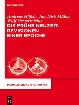 cover image of Die Frühe Neuzeit. Revisionen einer Epoche